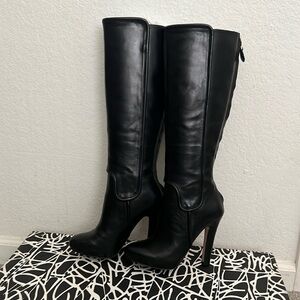 Diane Von Furstenberg Knee High Leather Boots